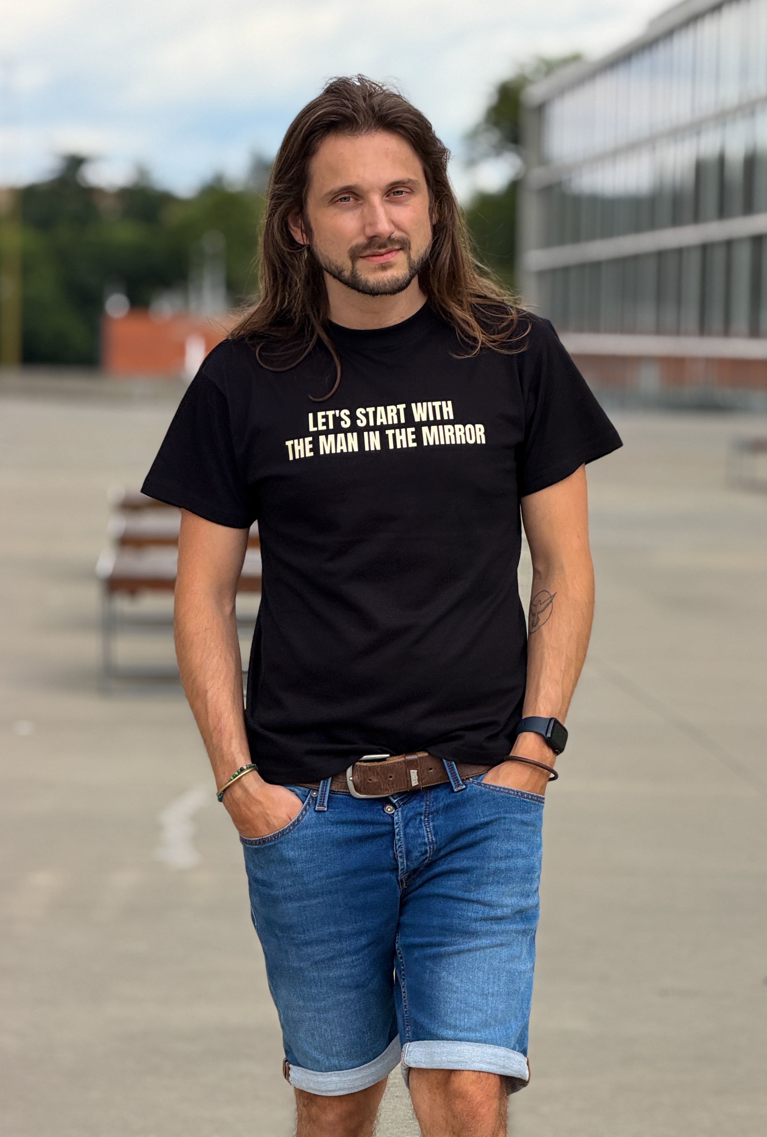 Tričko Změna, oboustranný potisk